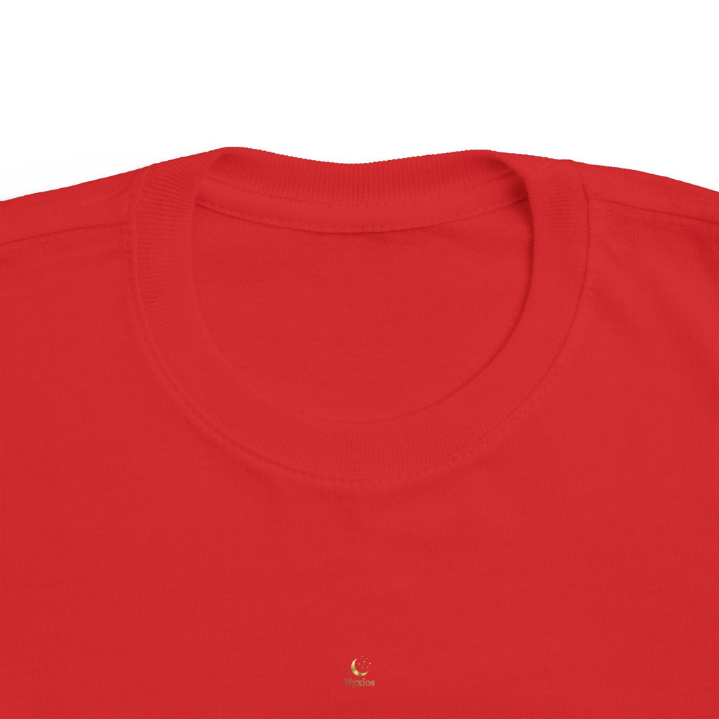 Toddler Tee — Personalized Gold Moon 'Nyxios' Logo