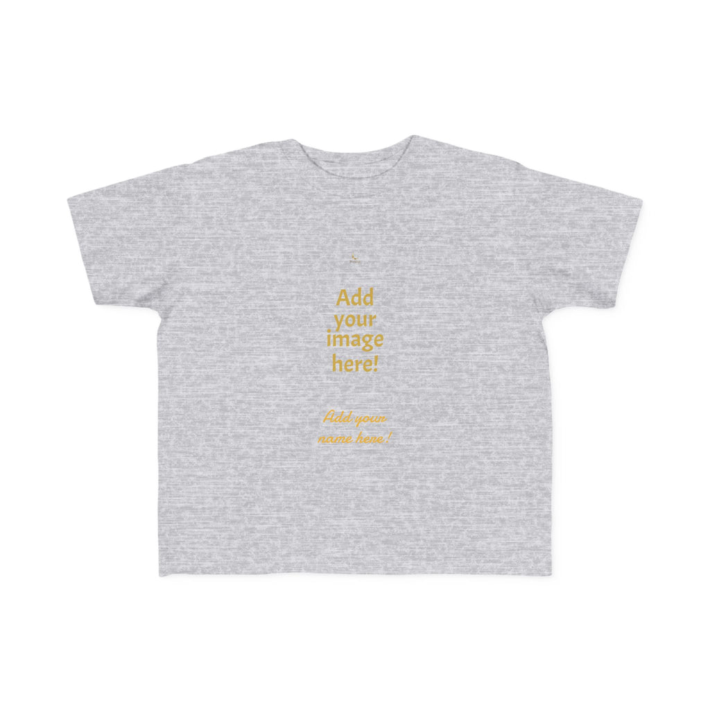 Toddler Tee — Personalized Gold Moon 'Nyxios' Logo