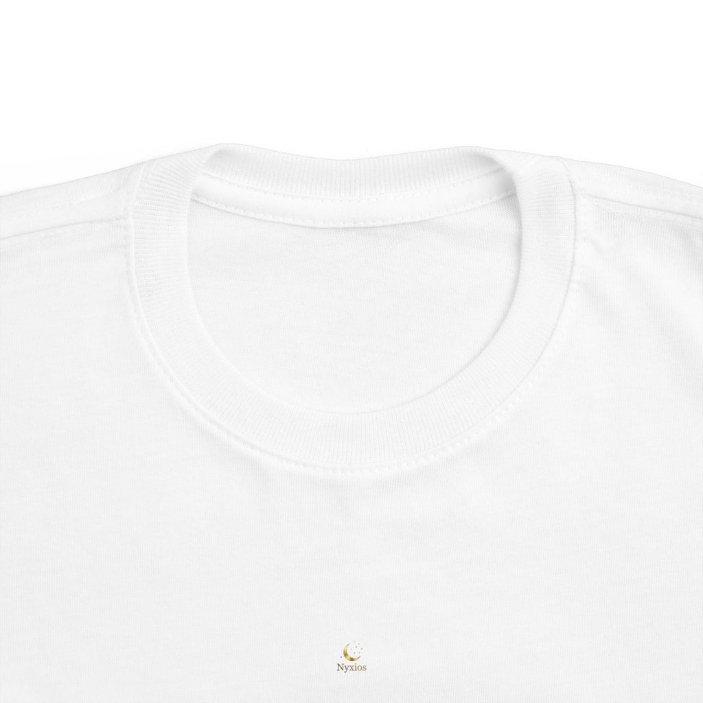 Toddler Tee — Personalized Gold Moon 'Nyxios' Logo
