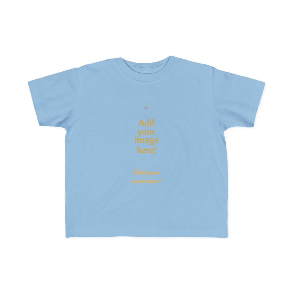 Toddler Tee — Personalized Gold Moon 'Nyxios' Logo