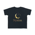 Toddler Tee — Personalized Gold Moon 'Nyxios' Logo