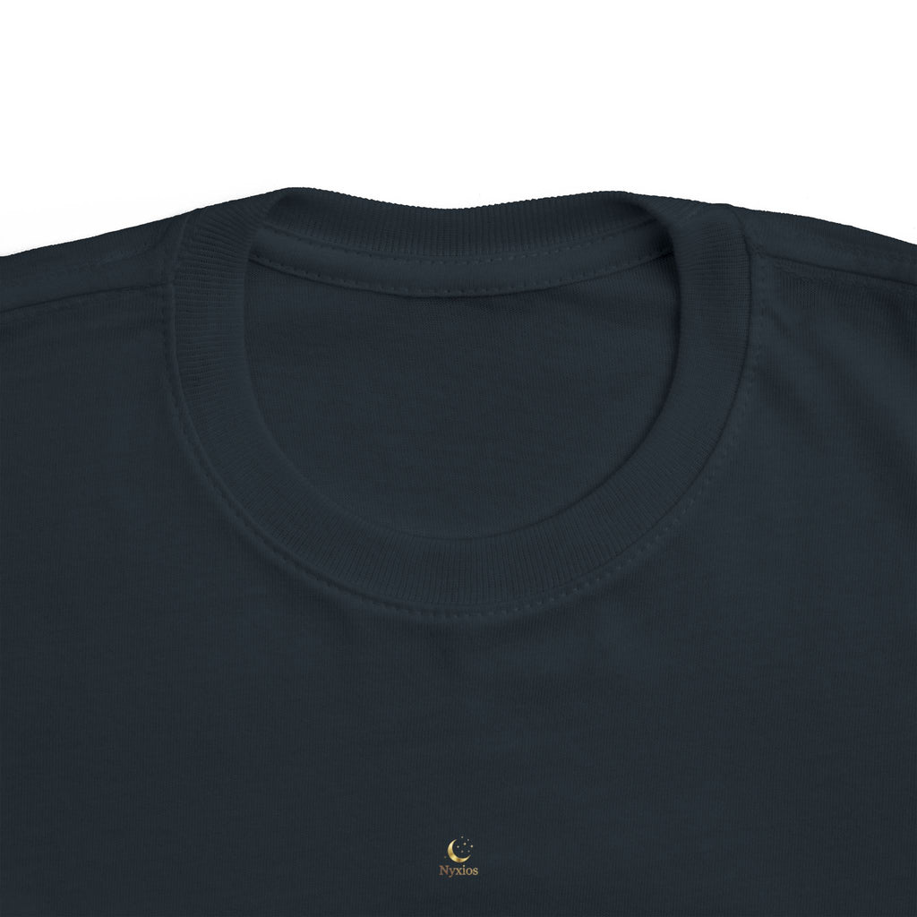 Toddler Tee — Personalized Gold Moon 'Nyxios' Logo