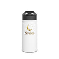 Nyxios Moon Stainless Steel Water Bottle — Insulated Gold Crescent Design
