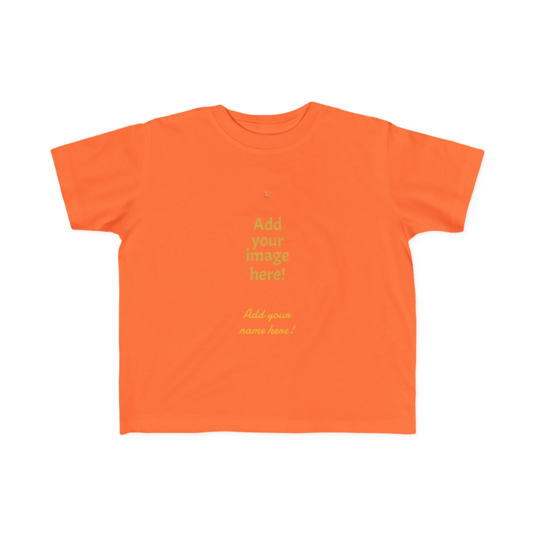 Toddler Tee — Personalized Gold Moon 'Nyxios' Logo
