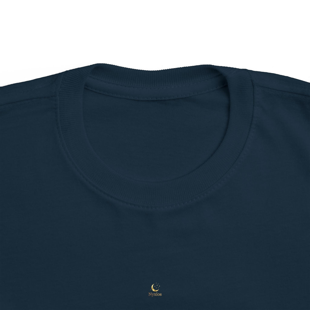 Toddler Tee — Personalized Gold Moon 'Nyxios' Logo